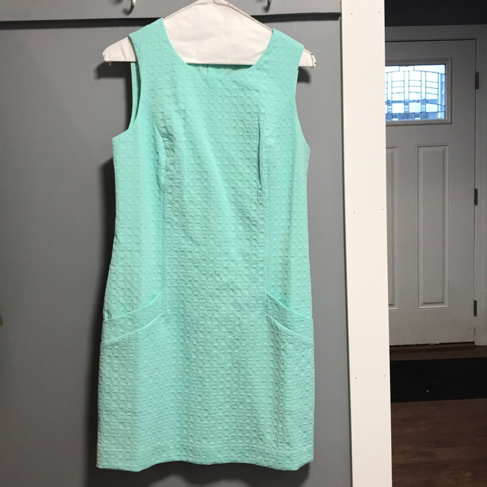 Southern Tide Offshore Green shift dress